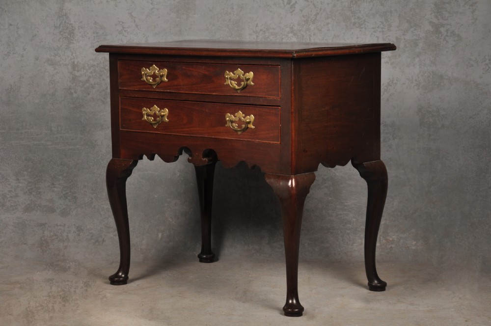 Fine Mid 18th Century Mahogany Lowboy View II