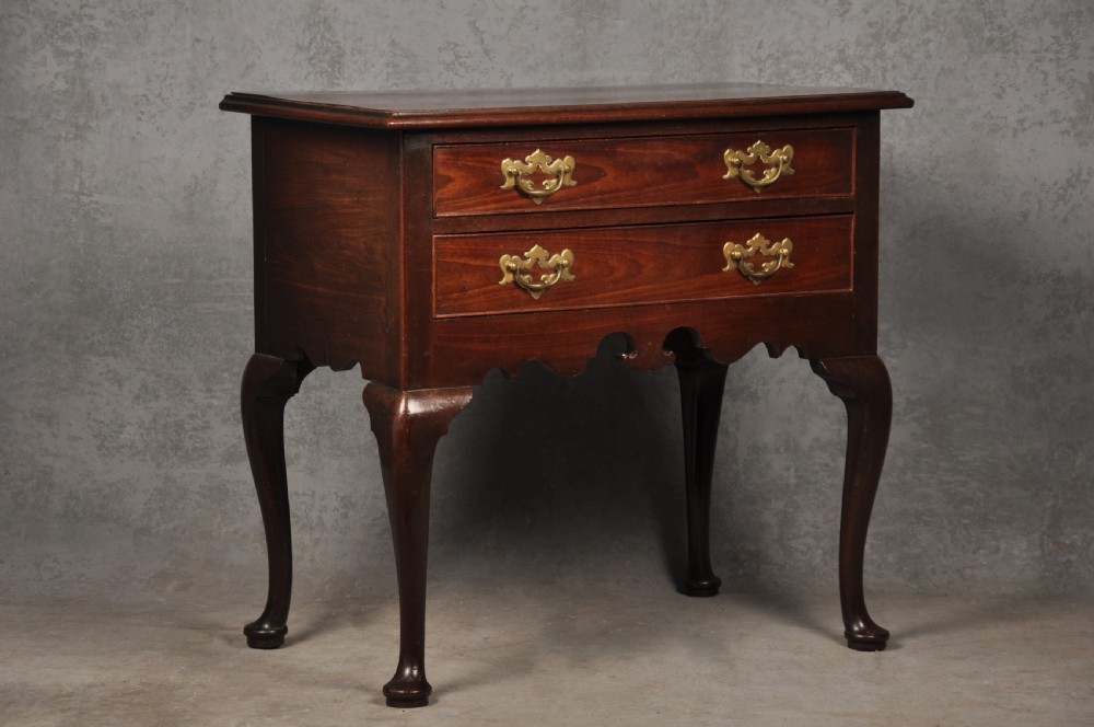 Fine Mid 18th Century Mahogany Lowboy View III