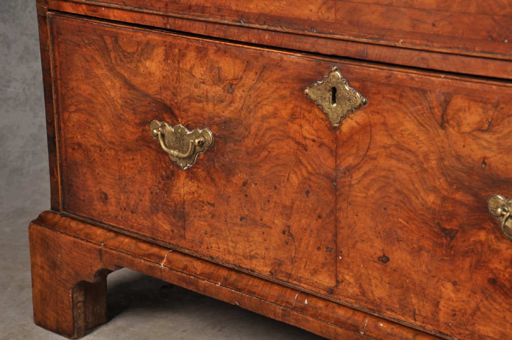 Fine Early 18th Century Walnut Cabinet On Chest View XI