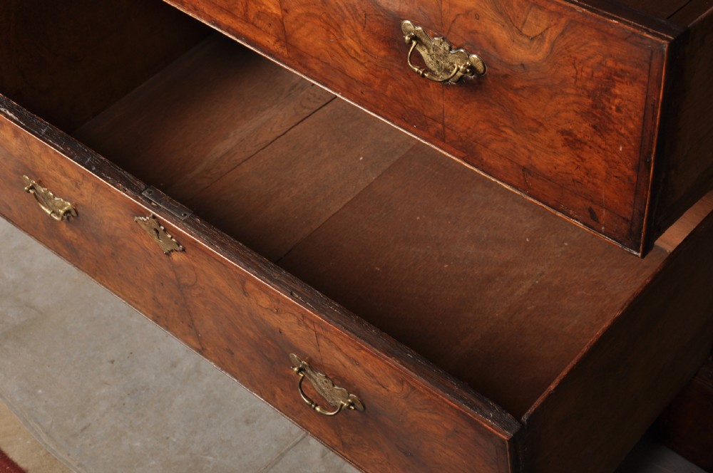Fine Early 18th Century Walnut Cabinet On Chest View XIII