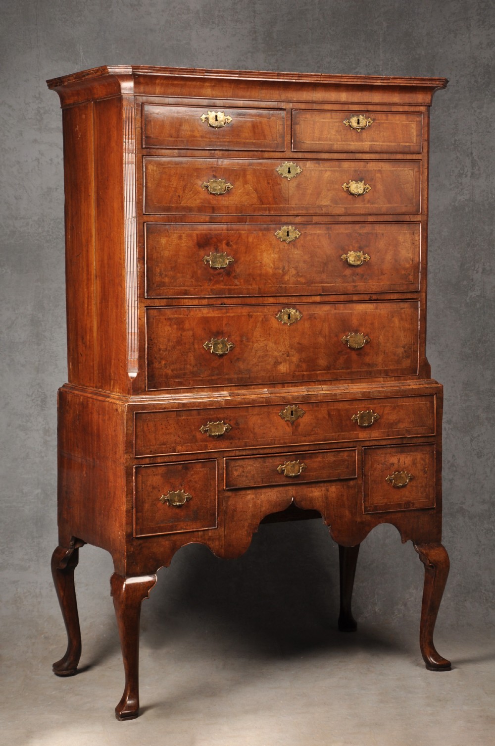 Fine Early 18th Century Walnut Chest On Stand View II