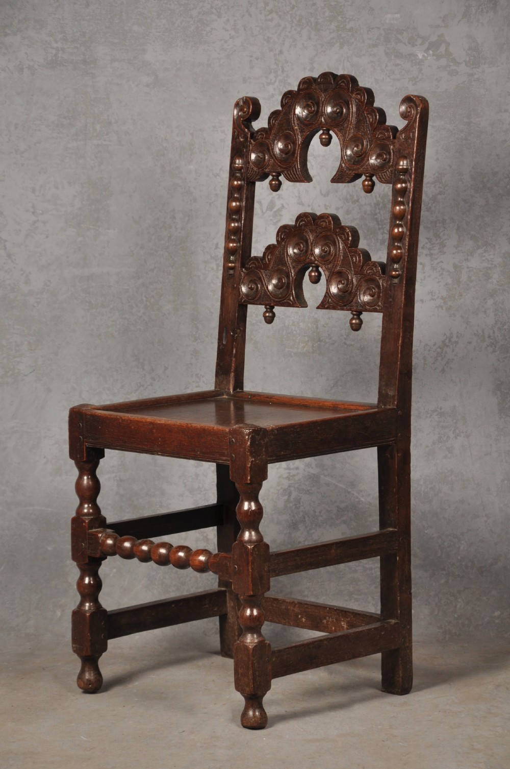 17th Century Oak Yorkshire chair View II