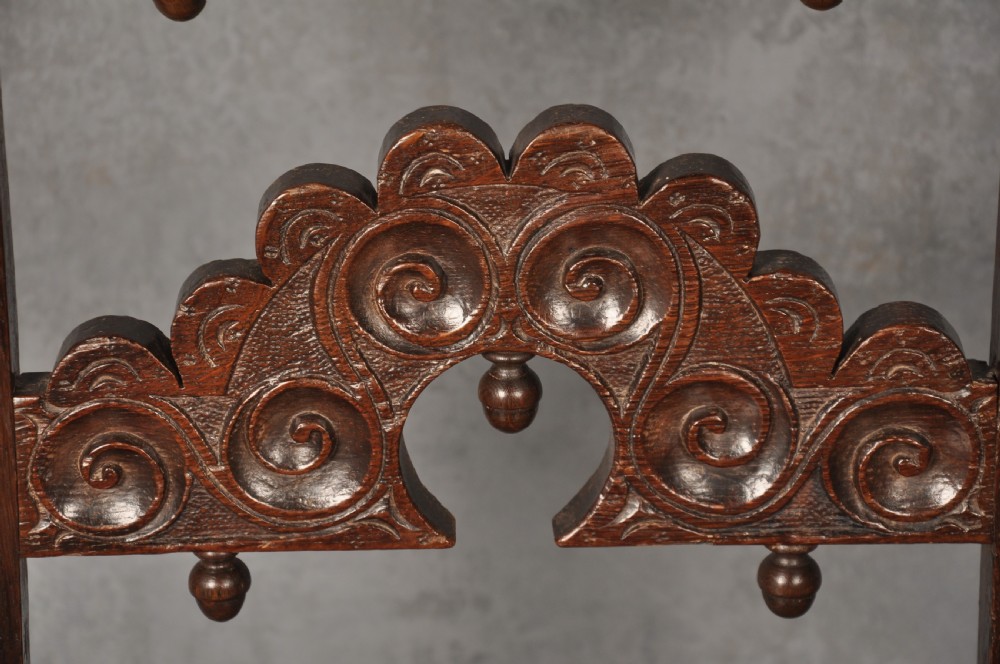 17th Century Oak Yorkshire chair View III