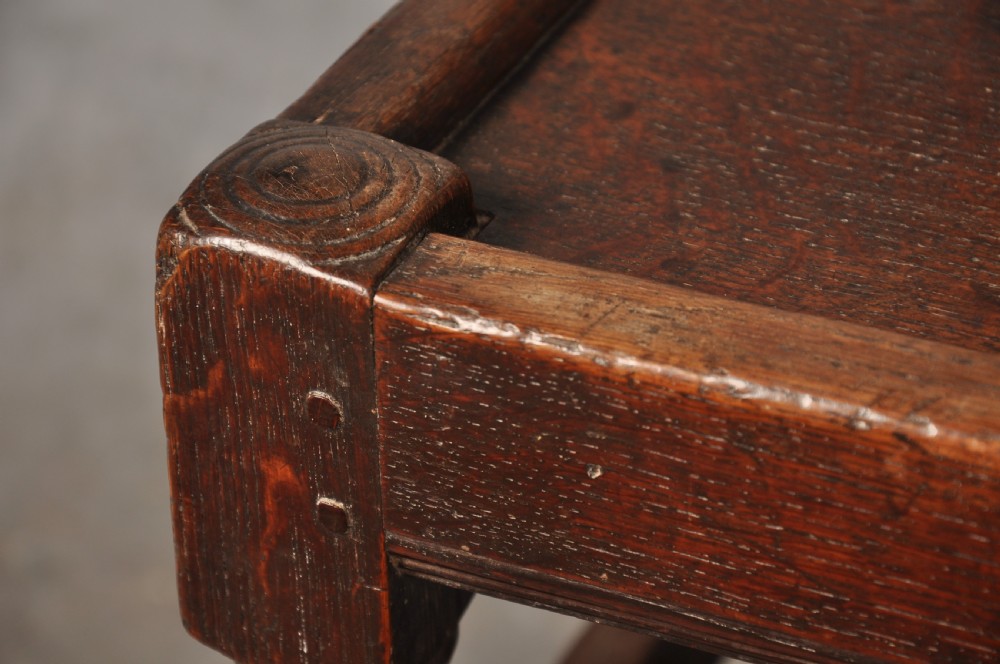 17th Century Oak Yorkshire chair View V