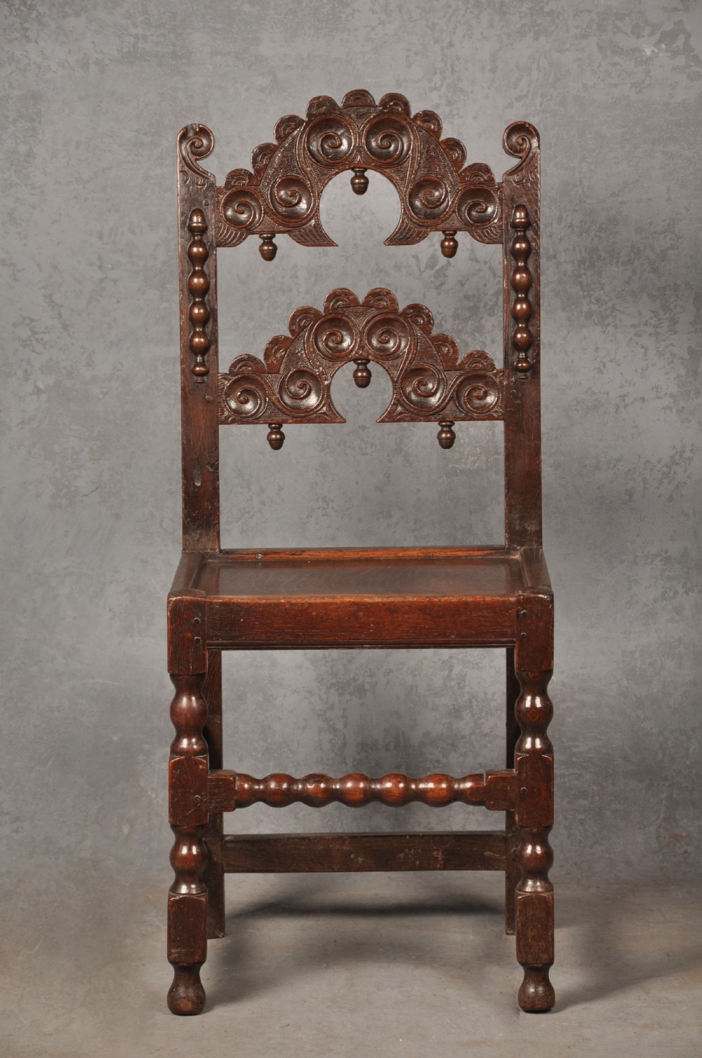 17th Century Oak Yorkshire chair View VIII