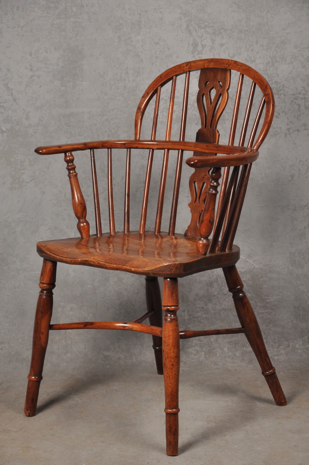 18th Century Yew Wood Windsor Chair  View III