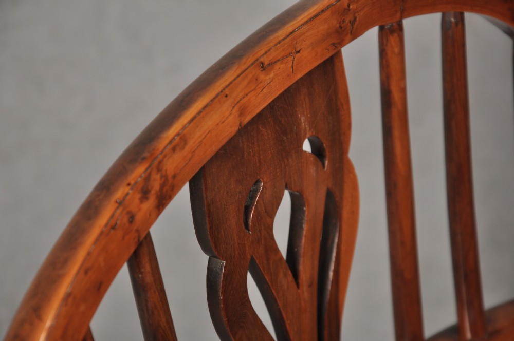 18th Century Yew Wood Windsor Chair  View V