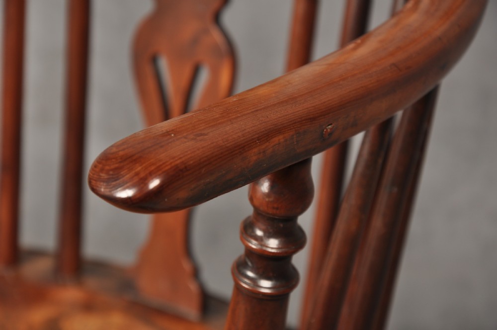 18th Century Yew Wood Windsor Chair  View VI