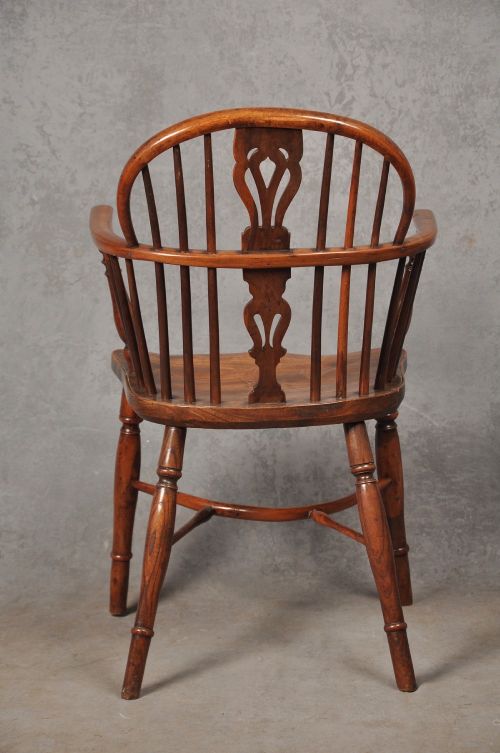 18th Century Yew Wood Windsor Chair  View IX