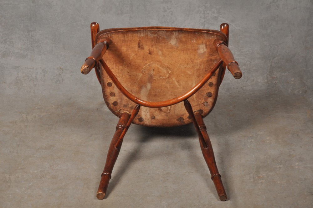 18th Century Yew Wood Windsor Chair  View X