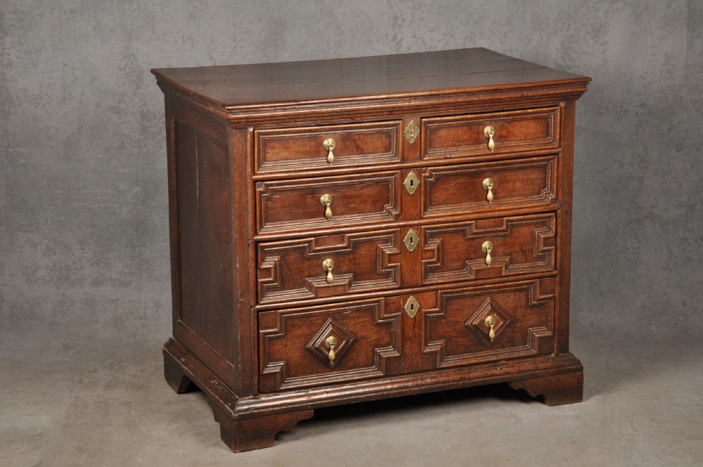17th Century Oak Chest Of Drawers View V