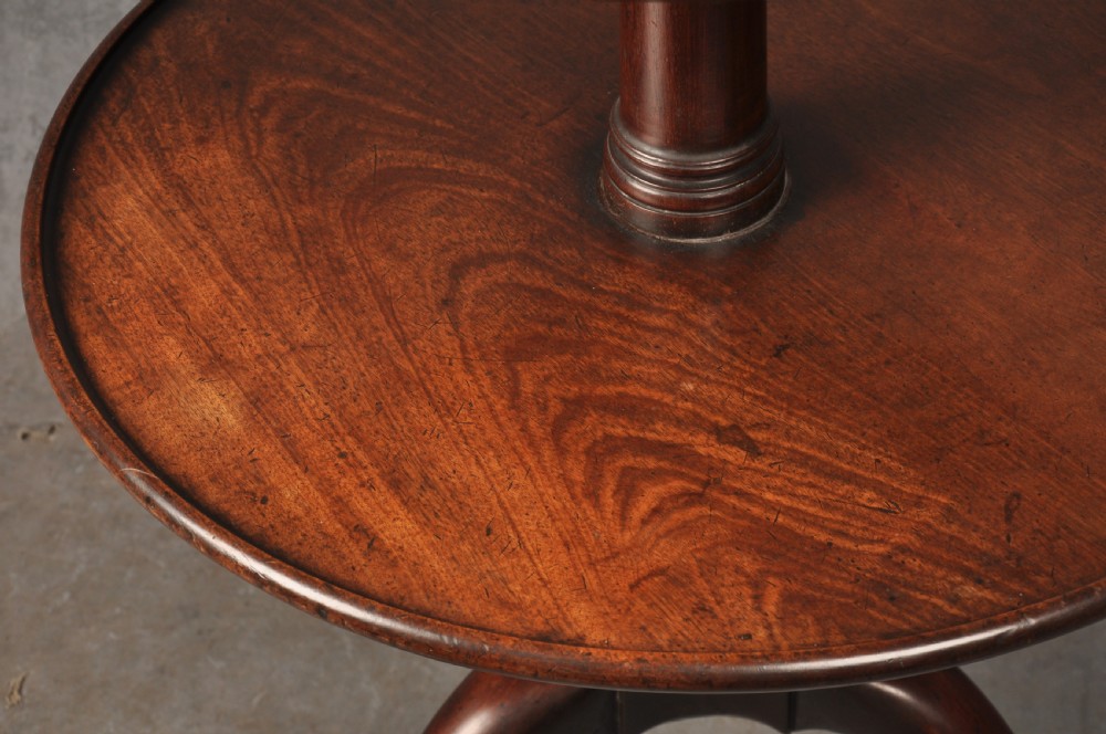 18th Century Mahogany Dumb Waiter  View II