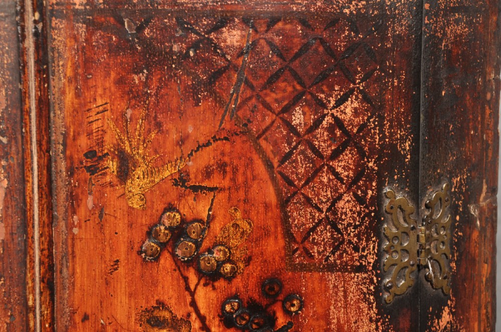 Early 18th Century Chinoiserie Corner Cupboard View III