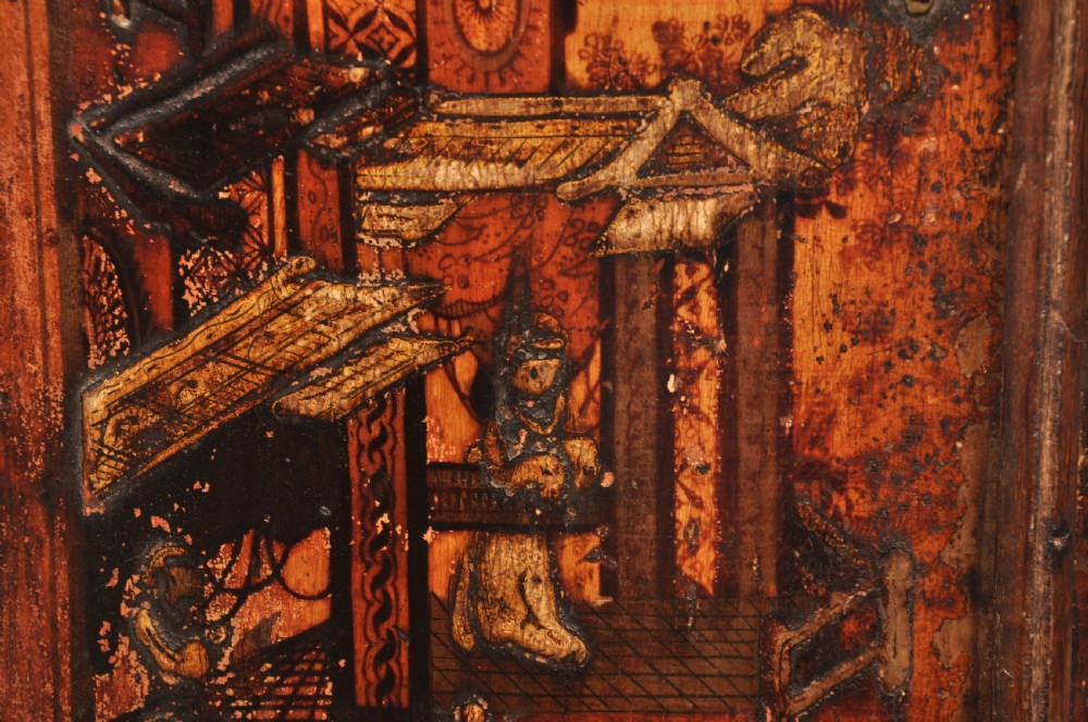 Early 18th Century Chinoiserie Corner Cupboard View VII