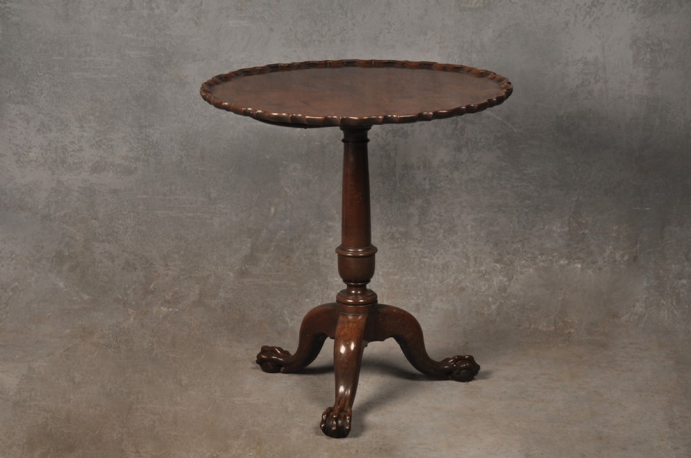 18th Century Mahogany Tripod Table
