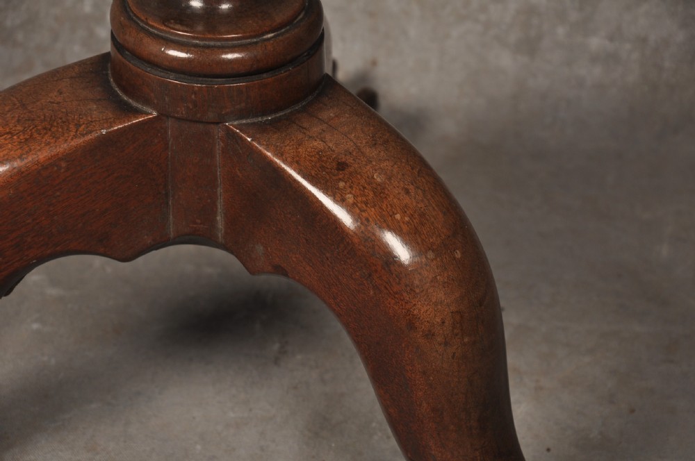 18th Century Mahogany Tripod Table View IV