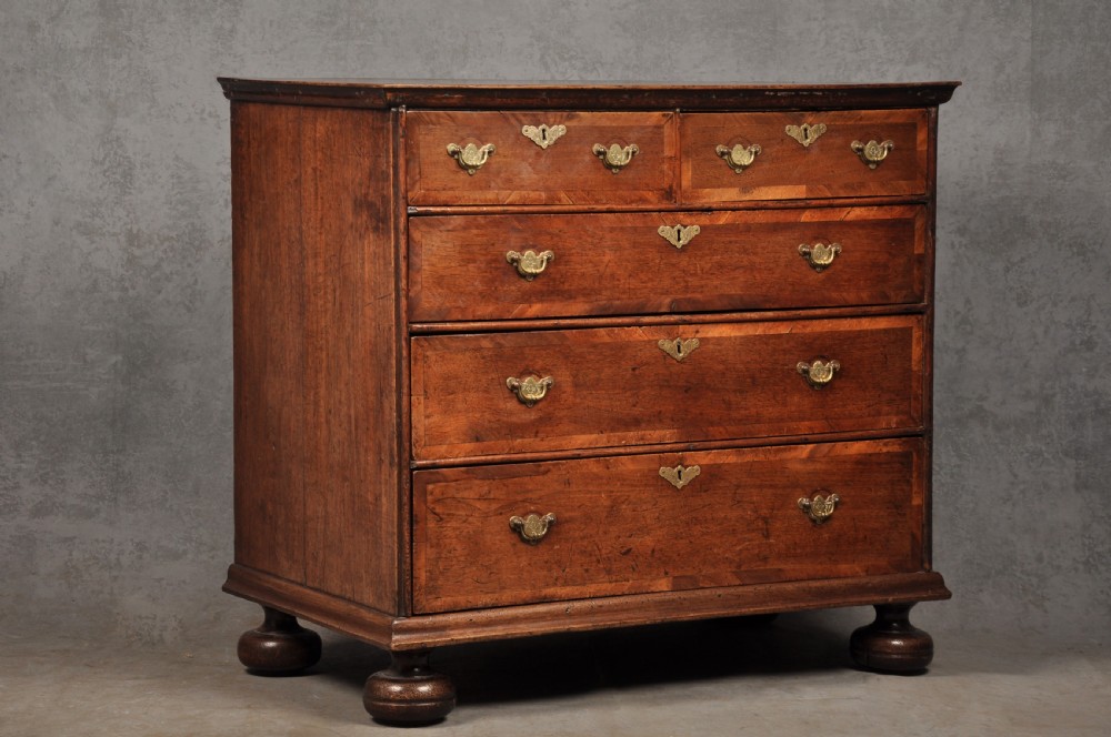 17th Century Walnut Chest Of Drawers View II