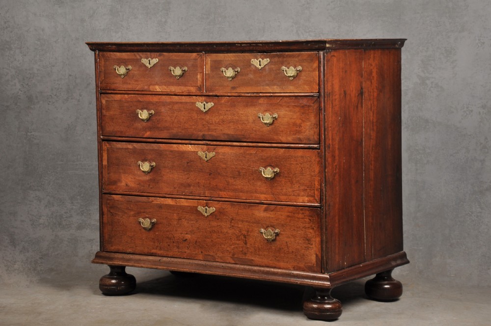 17th Century Walnut Chest Of Drawers View III