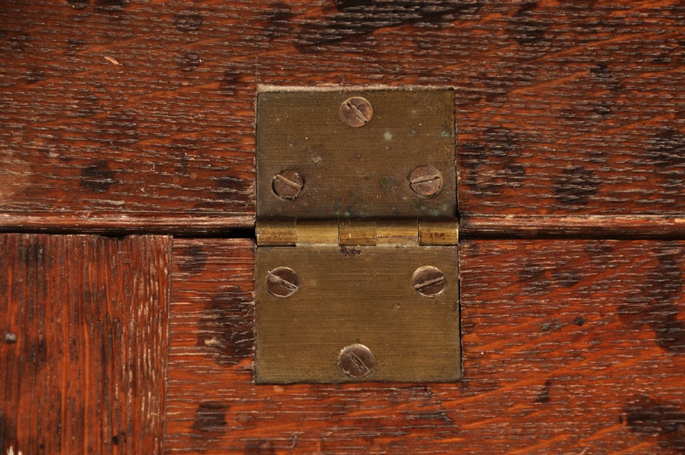 Small 18th Century Oak Bureau View XI
