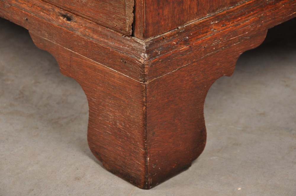 Small 18th Century Oak Bureau View XIII