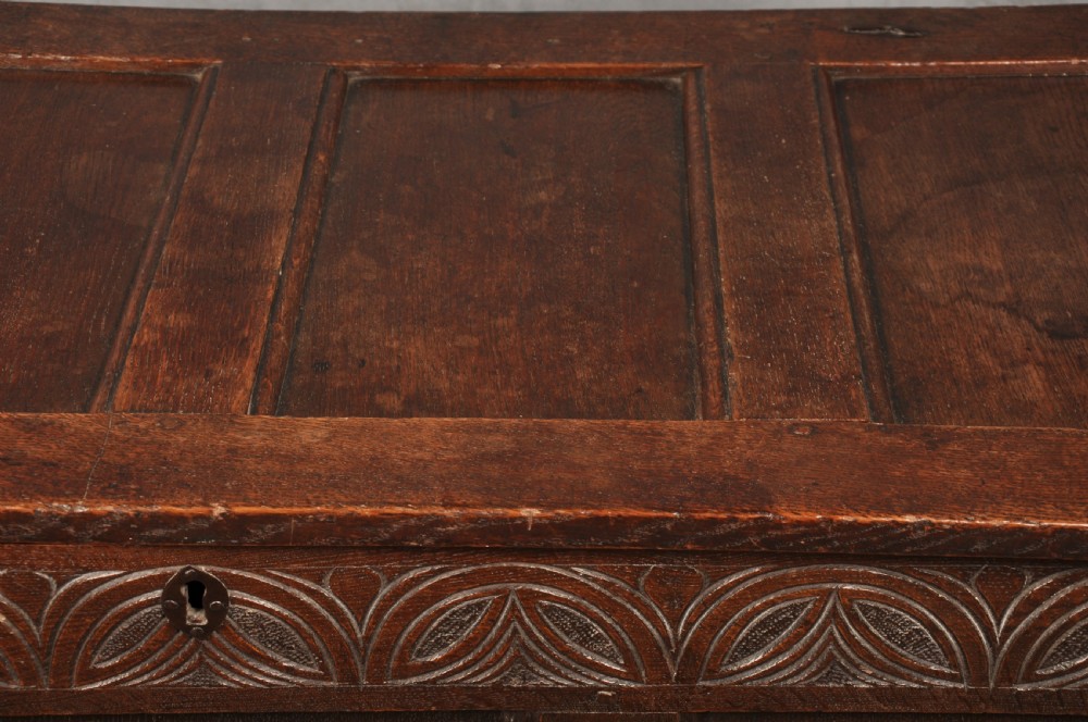 17th Century Oak Coffer View VII