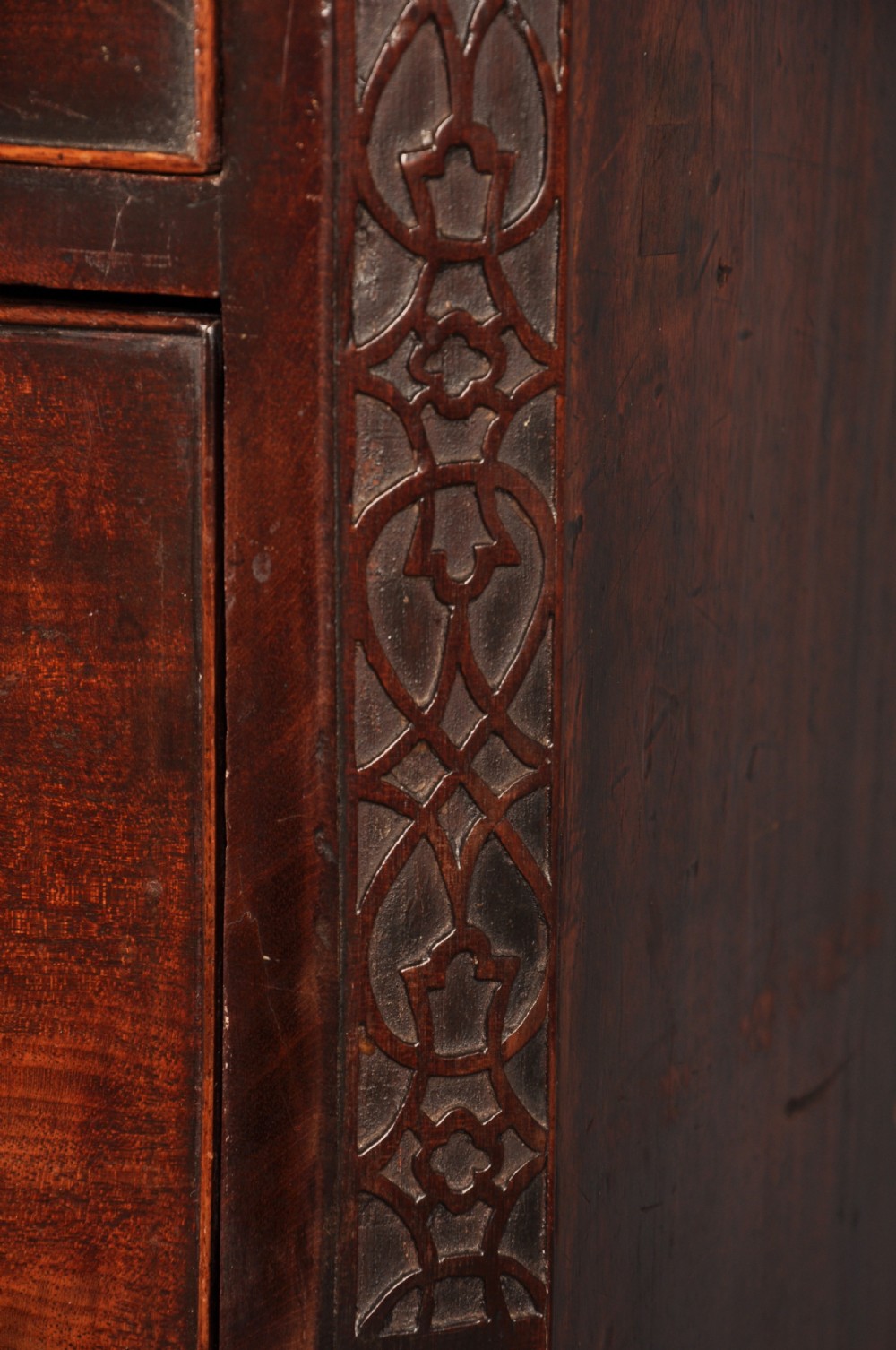 18th Century Mahogany Secretaire Tallboy View IV