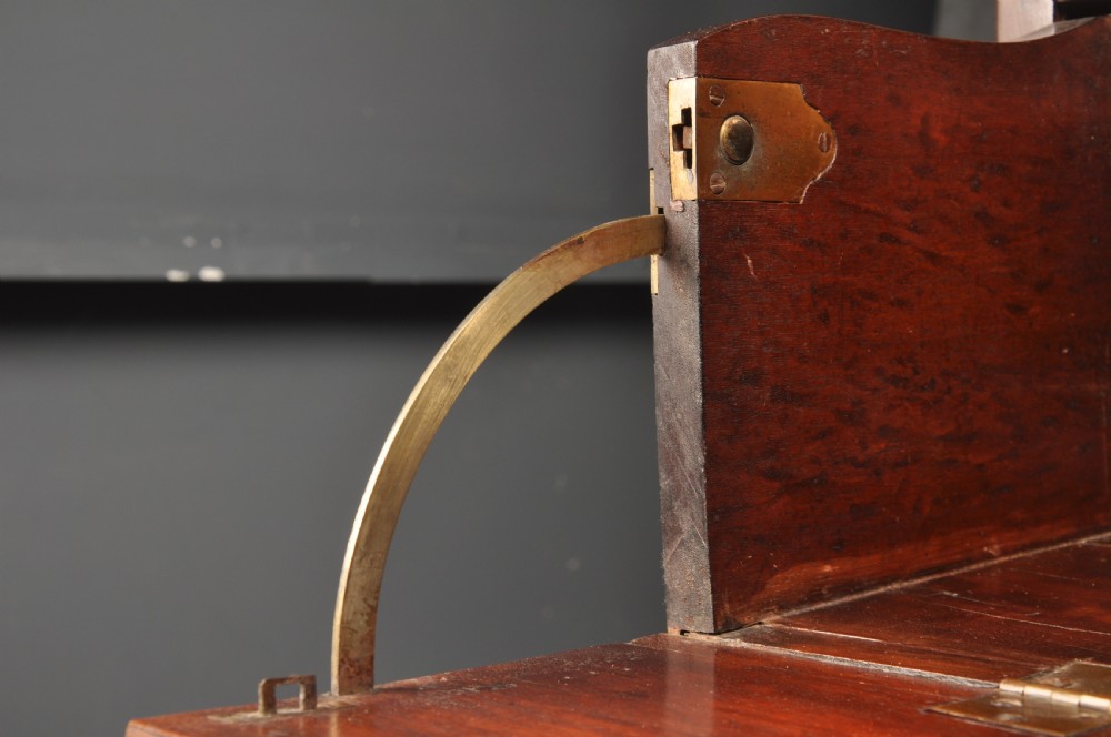 18th Century Mahogany Secretaire Tallboy View IX