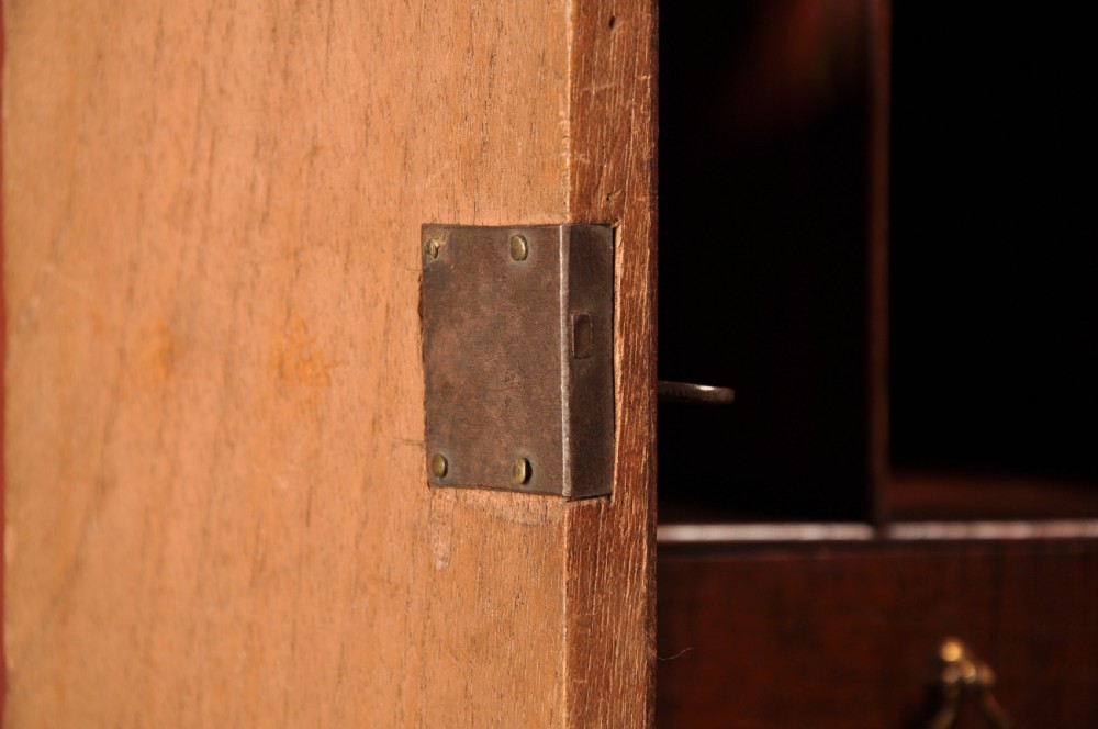 18th Century Mahogany Secretaire Tallboy View XI