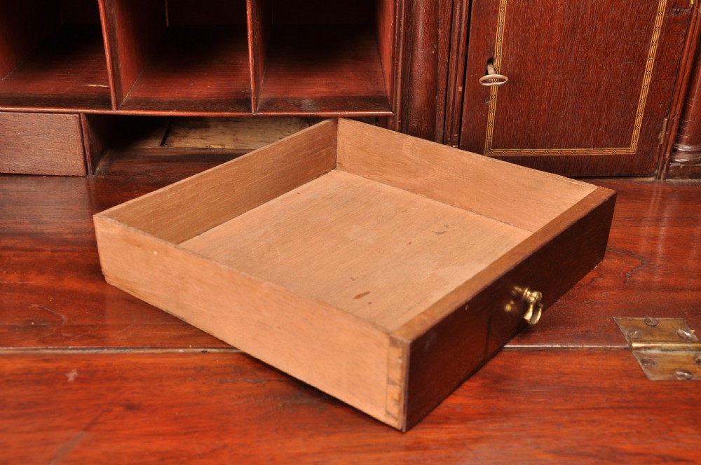 18th Century Mahogany Secretaire Tallboy View XII