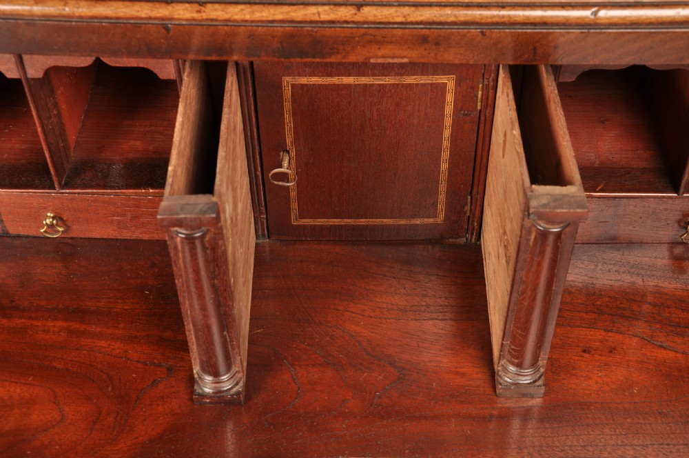 18th Century Mahogany Secretaire Tallboy View XIII