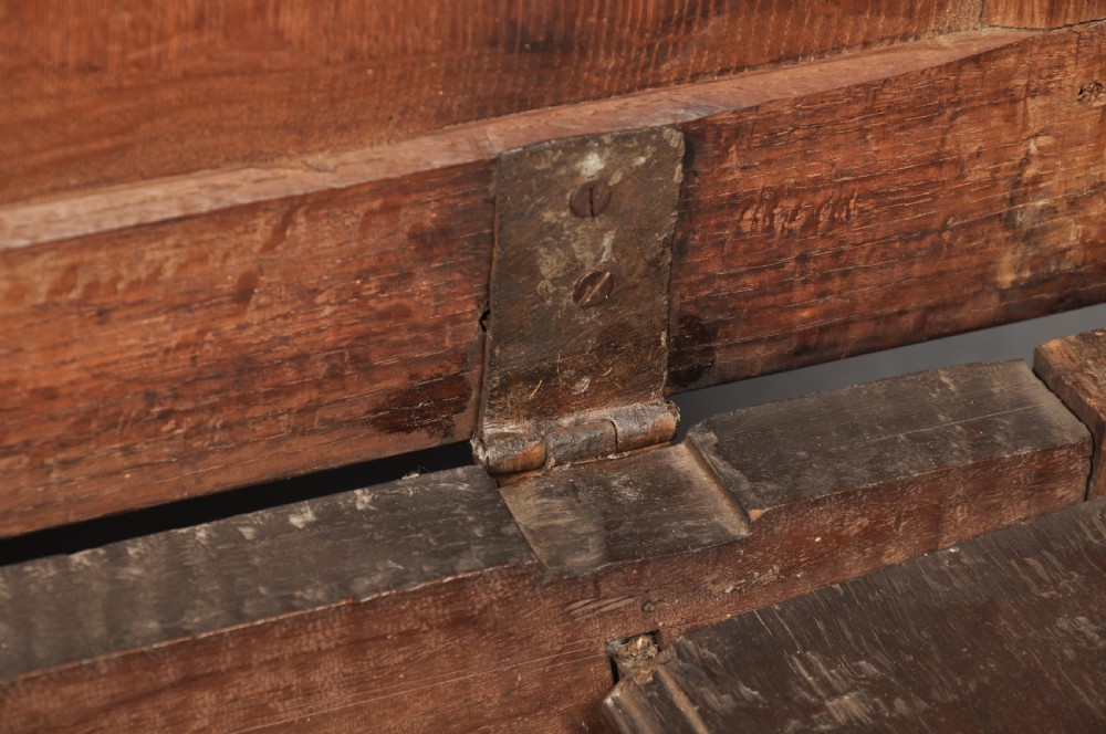 Well Carved 17th Century Oak Coffer  View XI