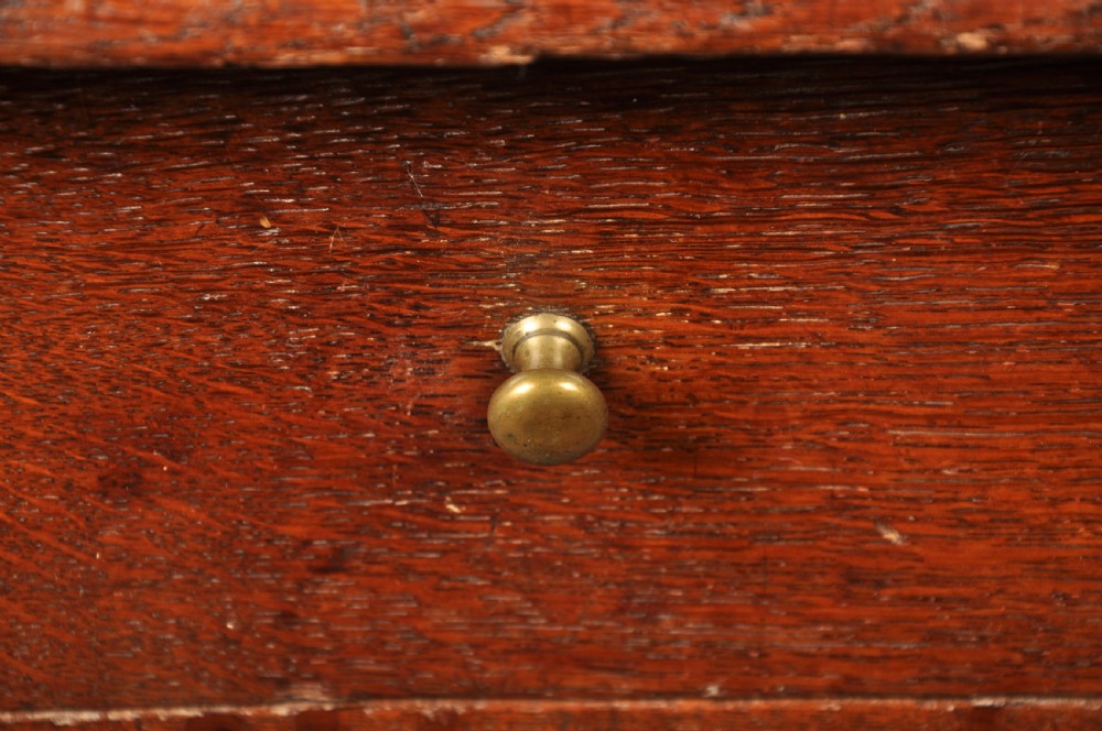 Small 17th Century Oak Side Table  View VI