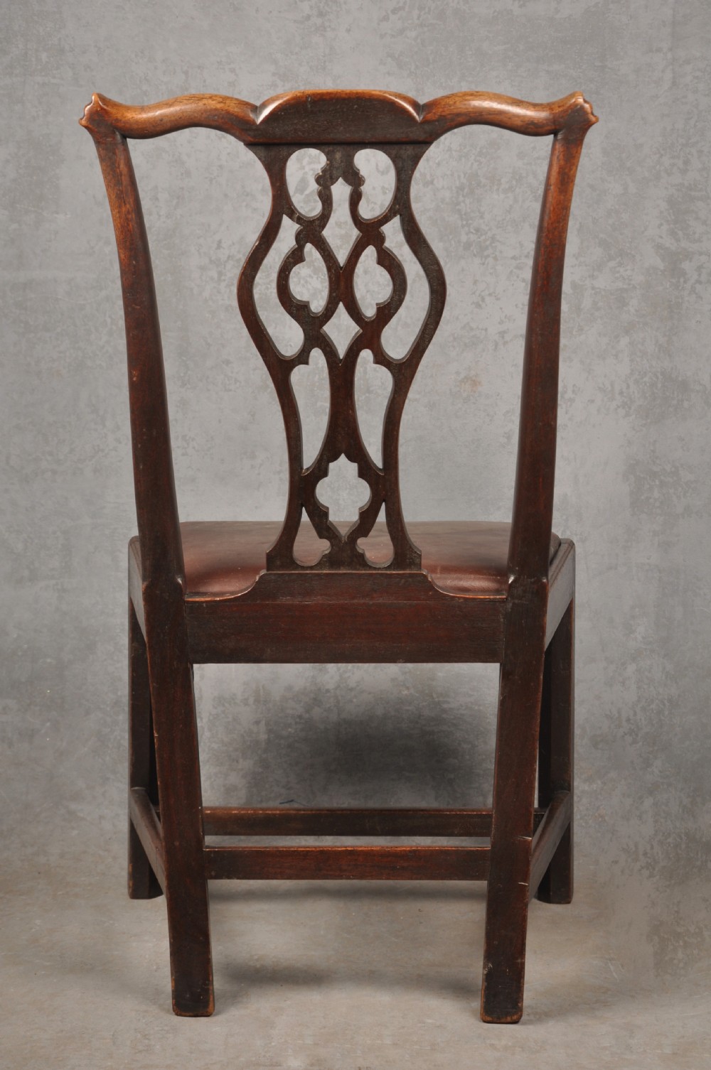 Set Of Six 18th Century Mahogany Chippendale Chairs View VIII