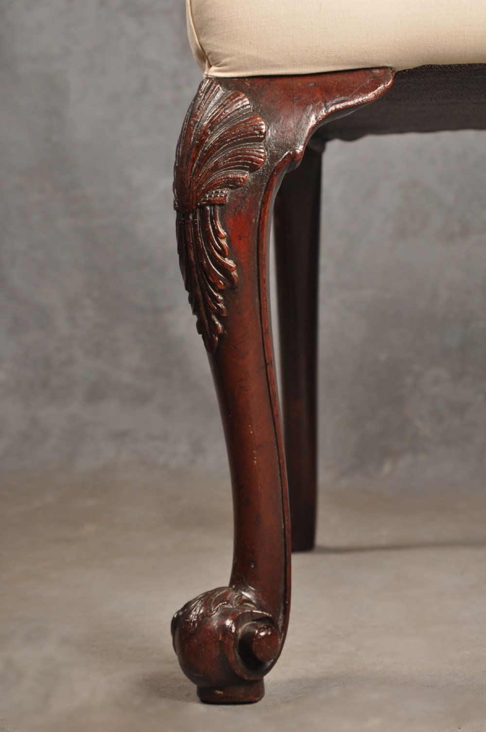 Pair Of 18th Century Mahogany Ladderback Chairs View V