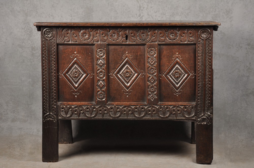 17th Century Yorkshire Coffer