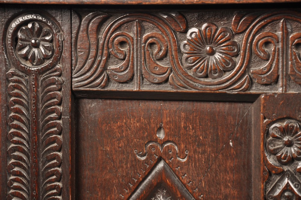 17th Century Yorkshire Coffer View VIII