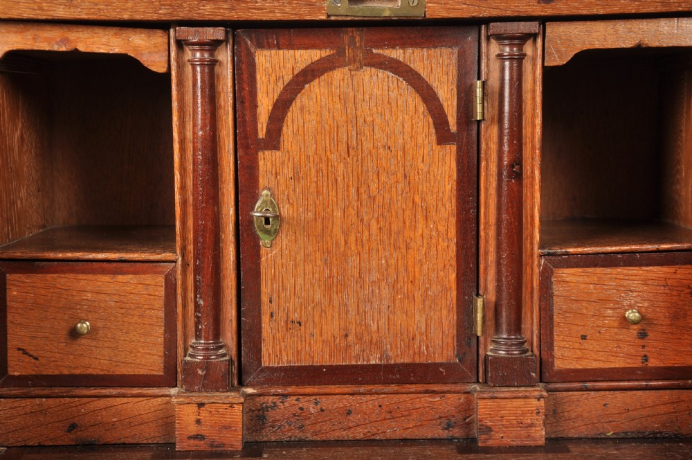 Early 18th Century Oak Bureau  View VIII