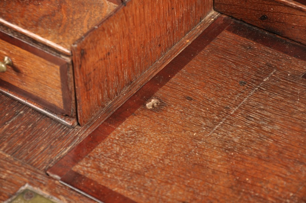 Early 18th Century Oak Bureau  View IX