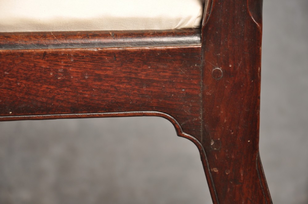 Four Fine 18th Century Mahogany Ladderback Chairs  View VII
