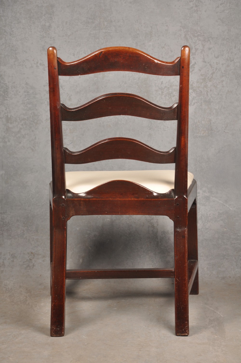 Four Fine 18th Century Mahogany Ladderback Chairs  View XIX