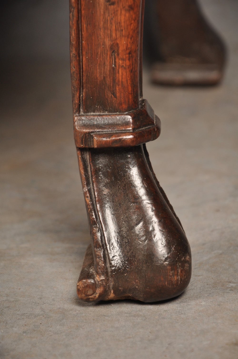Early 18th Century Walnut Chest On stand View V