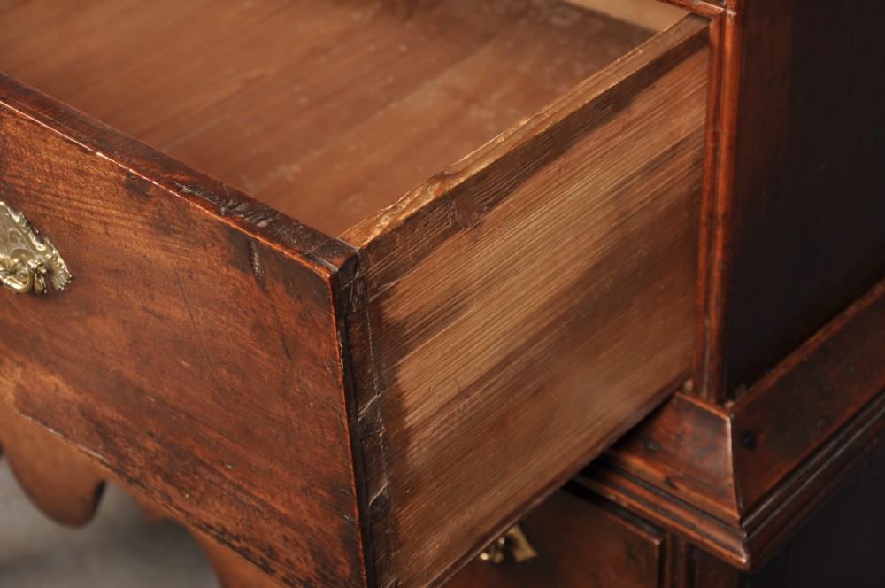 Early 18th Century Walnut Chest On stand View X