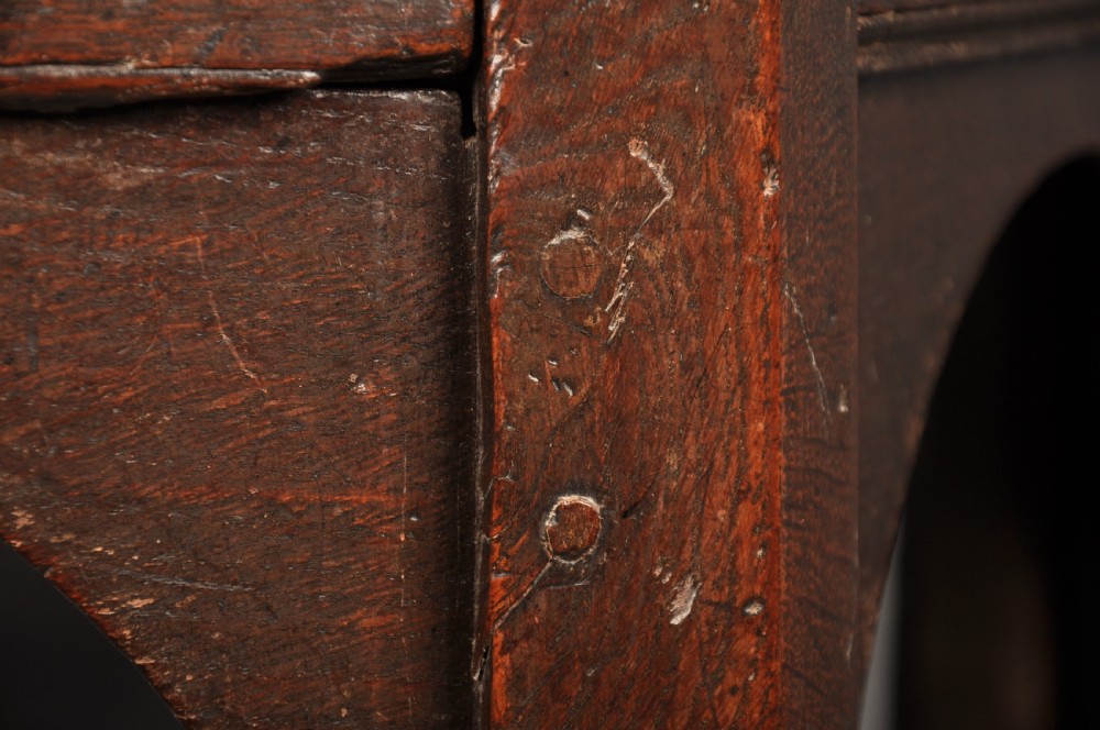 Early 17th Century Oak Credence Table  View VII