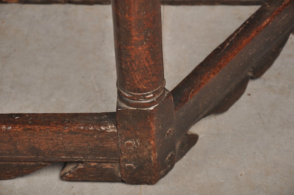 Early 17th Century Oak Credence Table  View VIII
