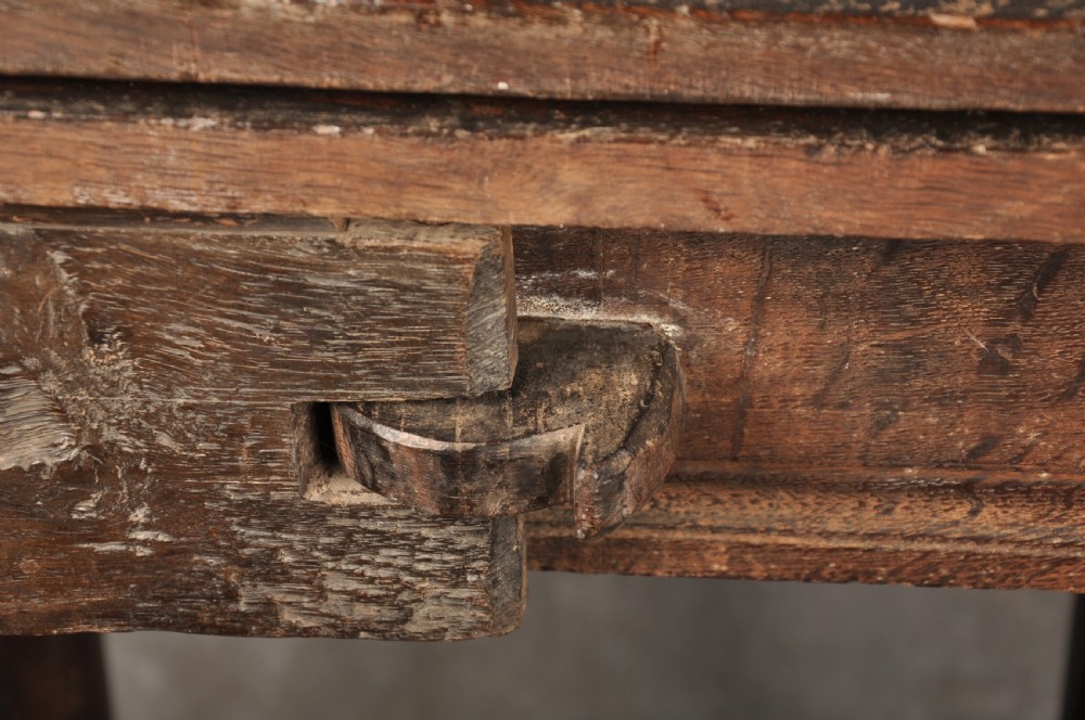 Early 17th Century Oak Credence Table  View XVI