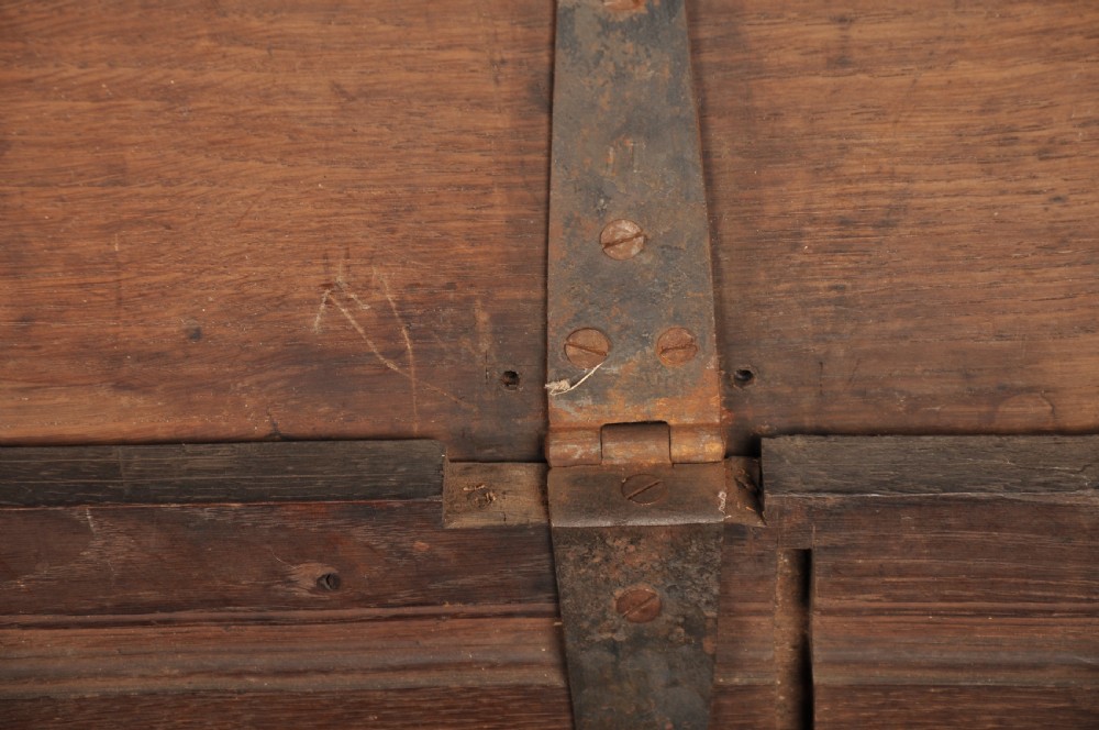 17th Century Carved Oak Coffer View IX