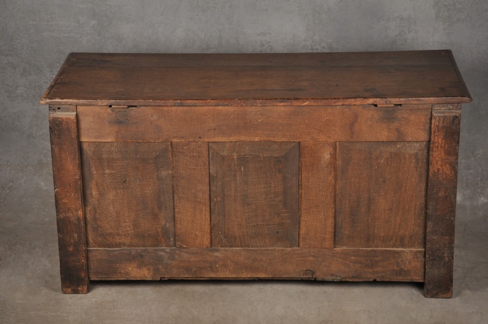 17th Century Carved Oak Coffer View XI