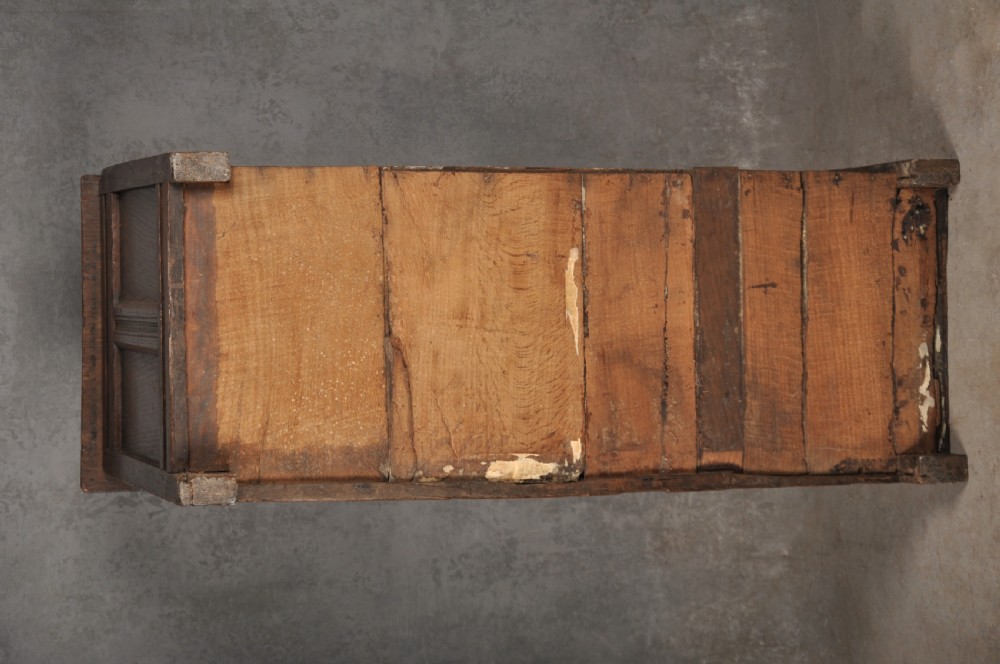 17th Century Carved Oak Coffer View XII