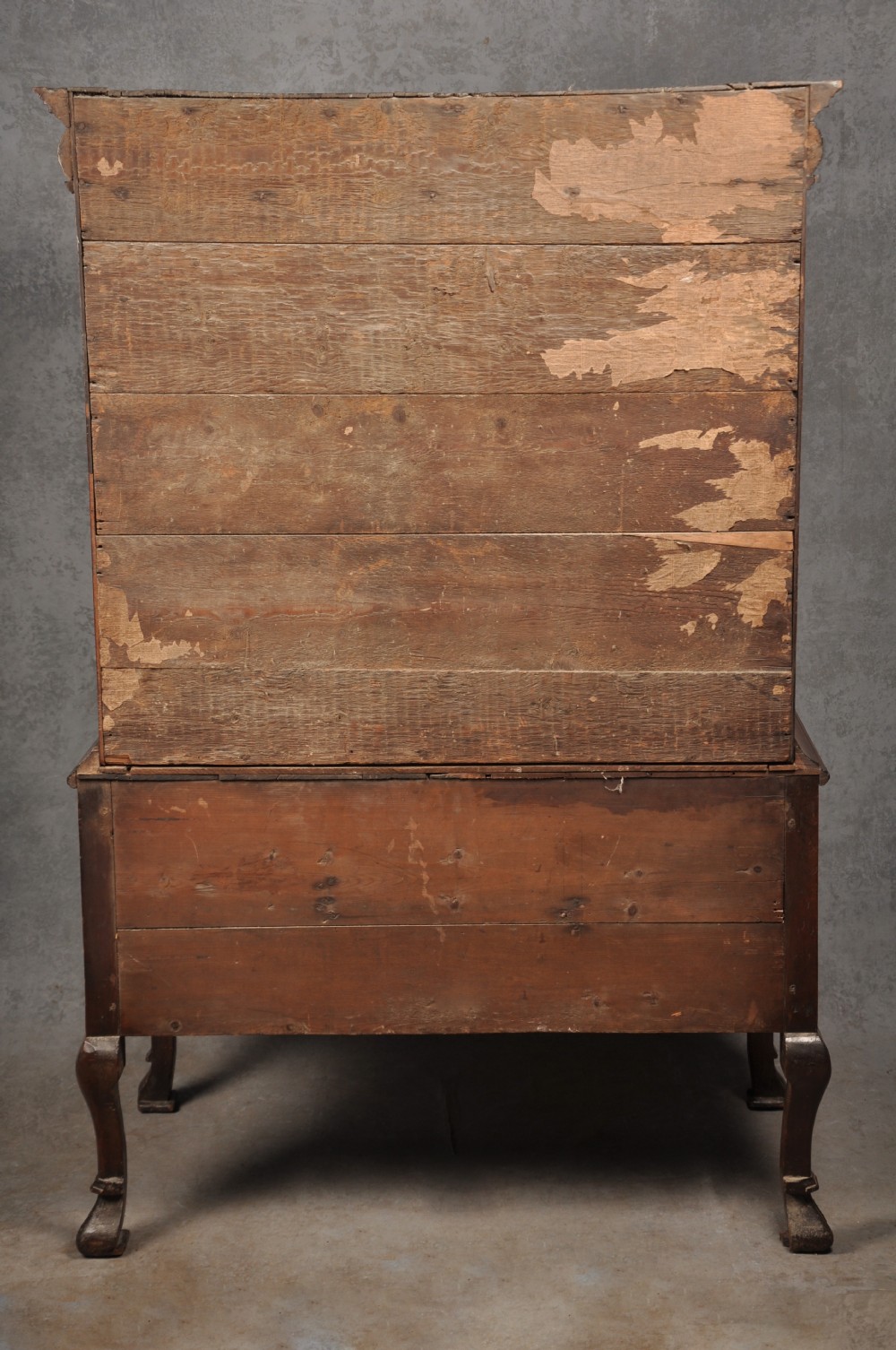 Early 18th Century Walnut Chest On stand View XVI