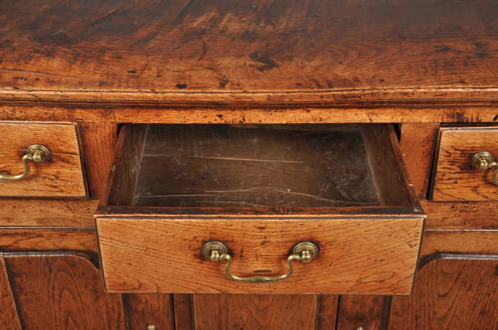 Mid 18th Century Oak Dresser Base View II